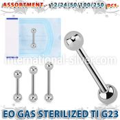 ublk481 straight barbells titanium g23 implant grade eyebrow