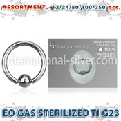 ublk489 hoops captive rings titanium g23 implant grade ear lobe