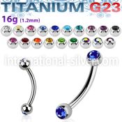 ubne2c micro curved barbells titanium g23 implant grade eyebrow