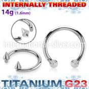 ucbcnih3 titanium horseshoe 3mm cones internal