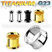 udpg tunnels gauges titanium g23 implant grade ear lobe