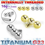 ush6in titanium three balls top