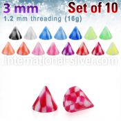 xckcn3 loose body jewelry parts acrylic body jewelry 