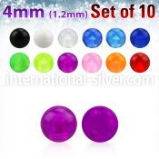 xuvb4s loose body jewelry parts acrylic body jewelry 