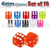 xuvdi4 loose body jewelry parts acrylic body jewelry belly button