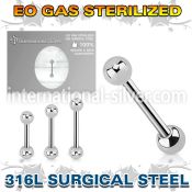 zbbeb straight barbells surgical steel 316l eyebrow
