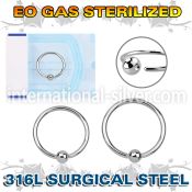 zbedr20 annealed steel captive bead ring sterilized 2mm