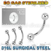 zbneb micro curved barbells surgical steel 316l eyebrow