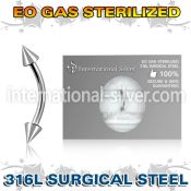 zbnecn micro curved barbells surgical steel 316l eyebrow