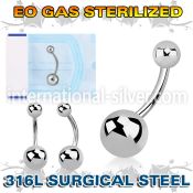 zbng belly rings surgical steel 316l belly button