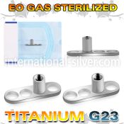ztsa2 sterilized titanium dermal anchor base 3holes internal