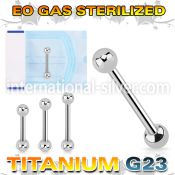 zubbbs straight barbells titanium g23 implant grade tongue