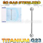 zubbinds sterilized titanium industrial barbell balls