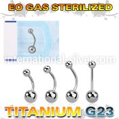 zubng belly rings titanium g23 implant grade belly button