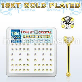 18bp14xc nose bone silver 925 nose