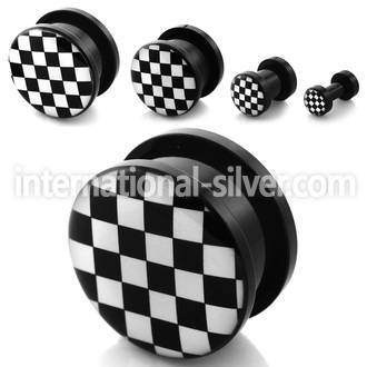 afpk plugs gauges acrylic body jewelry ear lobe