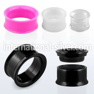 ahp tunnels gauges acrylic body jewelry ear lobe