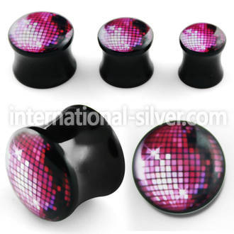 apgqq plugs gauges acrylic body jewelry ear lobe