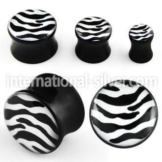 apgt plugs gauges acrylic body jewelry ear lobe