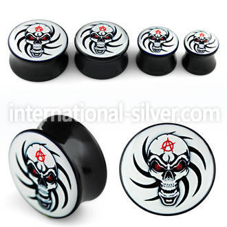 apgvv plugs gauges acrylic body jewelry ear lobe