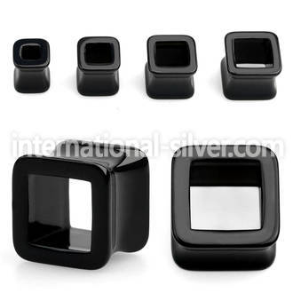 apsq tunnels gauges acrylic body jewelry ear lobe