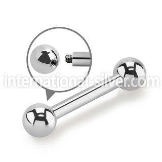 bb10 straight barbells surgical steel 316l tongue