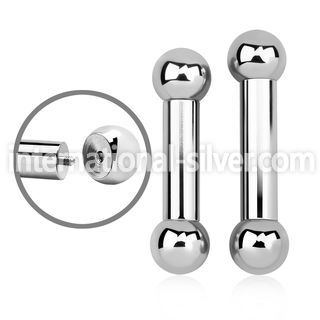 bb4x straight barbells surgical steel 316l tongue