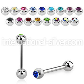 bbc straight barbells surgical steel 316l tongue