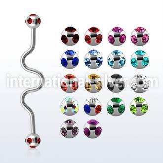 bbcj straight barbells surgical steel 316l tongue