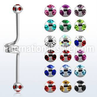 bbcl straight barbells surgical steel 316l 