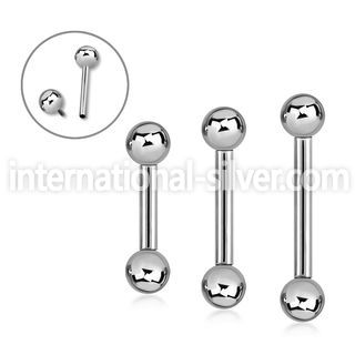 bbebin straight barbells surgical steel 316l eyebrow