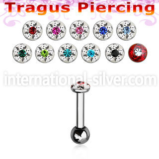 bber38b straight barbells surgical steel 316l tragus