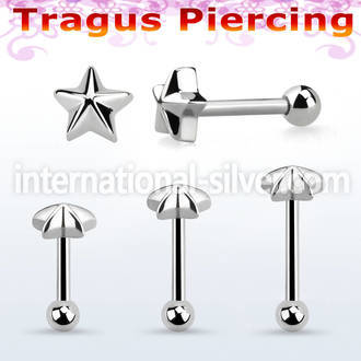 bber64 straight barbells surgical steel 316l helix