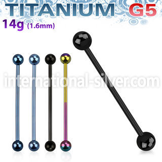 bbfbs straight barbells titanium g5 