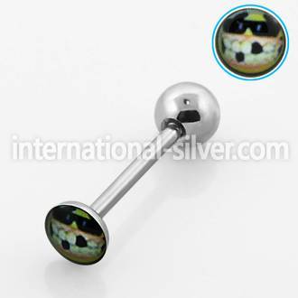 bbfsmg straight barbells surgical steel 316l tongue