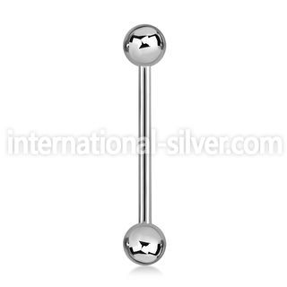 bbg straight barbells surgical steel 316l tongue
