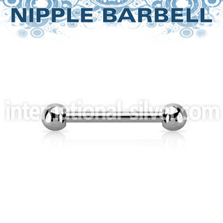 bbnps straight barbells surgical steel 316l nipple