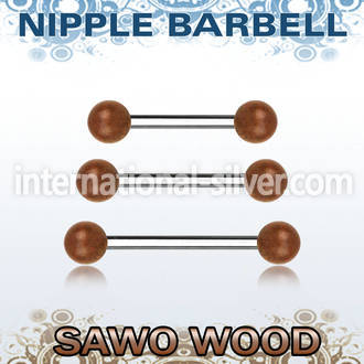bbnpsw5 straight barbells organic body jewelry nipple