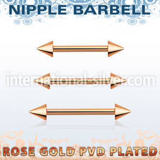 bbnpttcn straight barbells anodized surgical steel 316l nipple