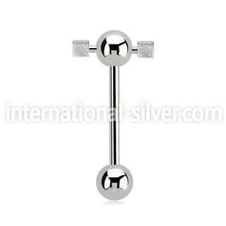 bbspndi straight barbells surgical steel 316l tongue