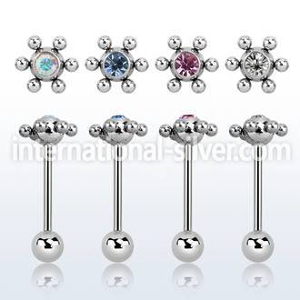 bbssc6 straight barbells surgical steel 316l tongue