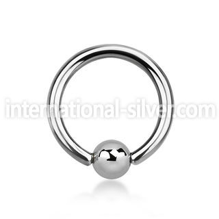 bcr14 hoops captive rings surgical steel 316l eyebrow