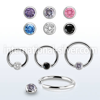 bcr14z3 surgical steel ball closure rings ear othersear lobe ear othershelix nipple septum piercing