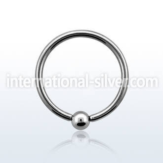 bcr16 hoops captive rings surgical steel 316l nose