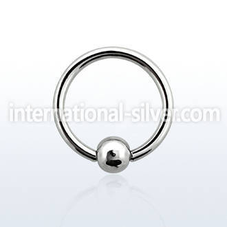 bcr18 hoops captive rings surgical steel 316l nose