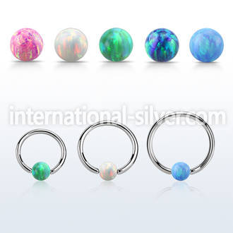 bcr18o4 hoops captive rings surgical steel 316l nose