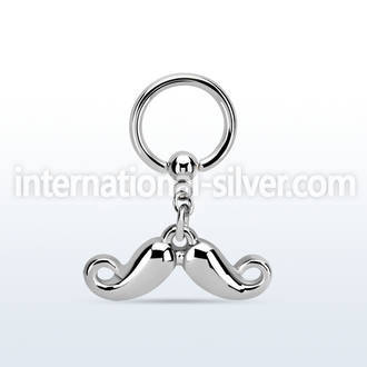 bcrg519 hoops captive rings surgical steel 316l nose