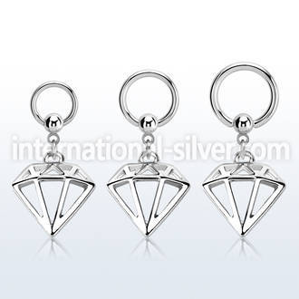 bcrg575 surgical steel ball closure rings ear lobe helix nipple piercing