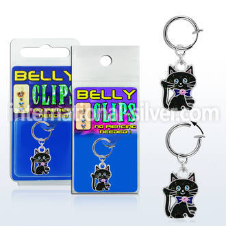 blcp503 fake illusion hoops others belly button