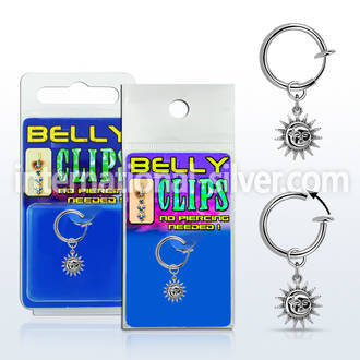 blcp726 fake illusion body jewelry others belly button